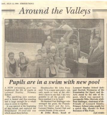 opening the pool